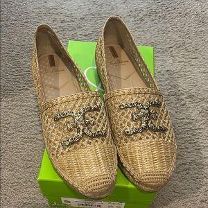 Sam Edelman Tan Espadrille Flats